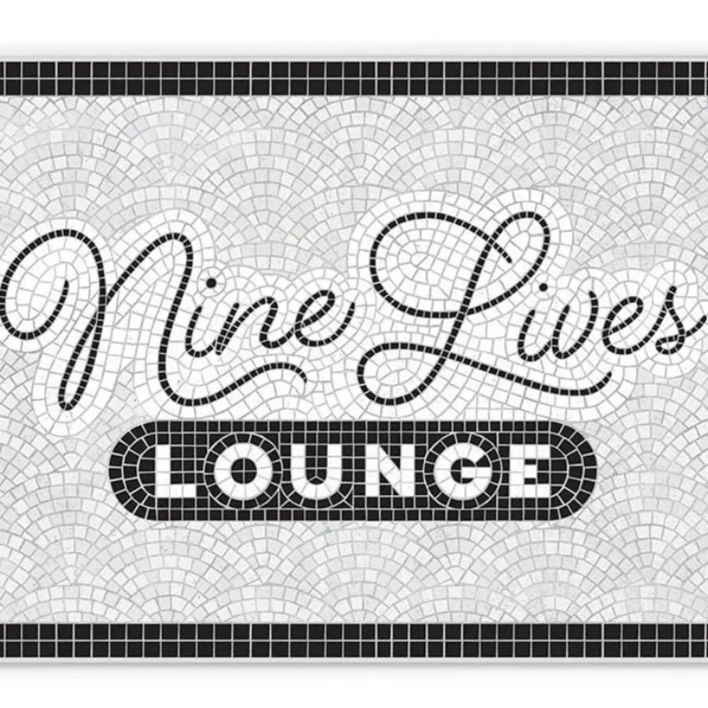 Nine Lives Lounge Cat Placemat NIB